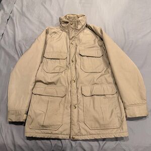 Vintage Woolrich Tan Winter Expedition Parka Jacket MADE USA - SEE DESCRIPTION!!
